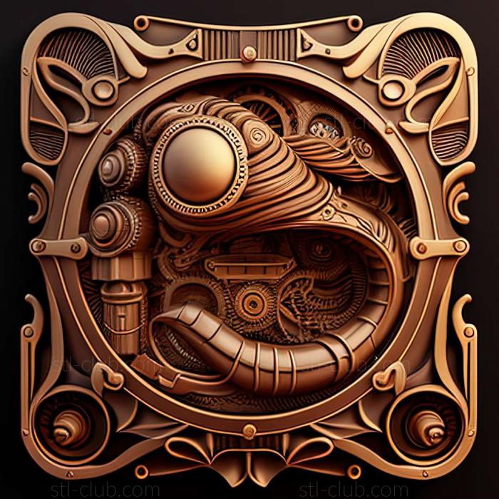 3D model steam punk (STL)